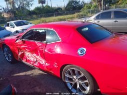 DODGE CHALLENGER GT 2022 RED COLOR