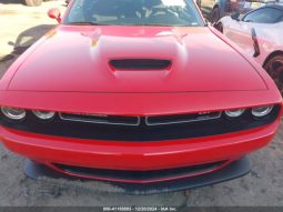 DODGE CHALLENGER GT 2022 RED COLOR