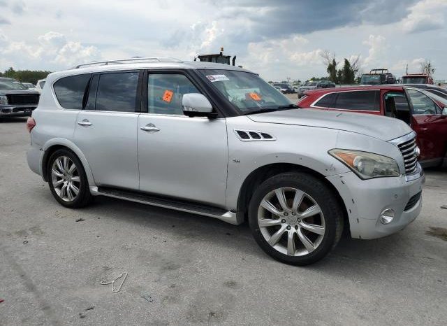 
								INFNITI QX80 2014 WHITE SMALL DAMAGE full									