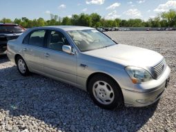 LEXUS LS430 2001 SILVER WITH SMALL DAMAGE