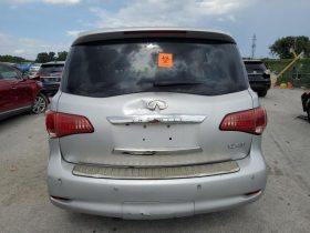 INFNITI QX80 2014 WHITE SMALL DAMAGE