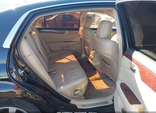 
								TOYOTA AVALON 2011 BLACK LIMITED full									