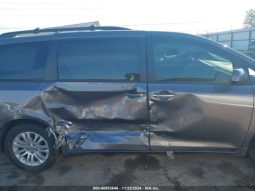
										TOYOTA SIENNA 2016 XLE GRAY full									