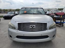 INFNITI QX80 2014 WHITE SMALL DAMAGE