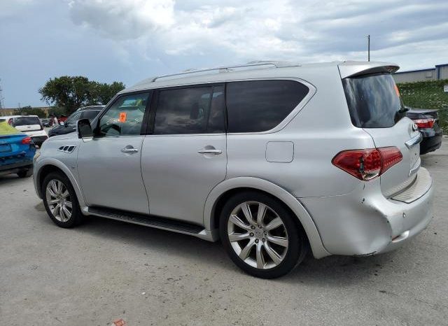 
								INFNITI QX80 2014 WHITE SMALL DAMAGE full									