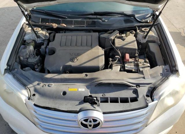 
								TOYOTA AVALON 2012 WHITE full									