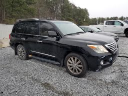 LEXUS LX570 MODEL 2011 COLOR BLACK