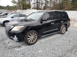 LEXUS LX570 MODEL 2011 COLOR BLACK