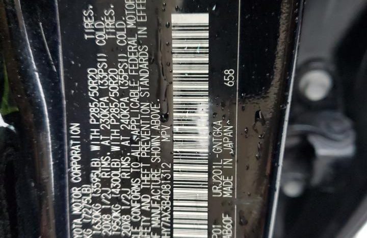 
								LEXUS LX570 MODEL 2011 COLOR BLACK full									