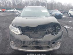 NISSAN ROGUE 2016 SL 4WD GREEN COLOR