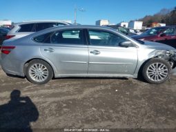 TOYOTA AVALON 2015 HYBRID LIMITED COLOR SILVER