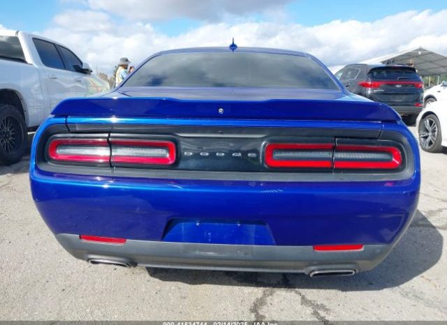 
								DODGE CHALLENGER 2019 V6 BLUE full									