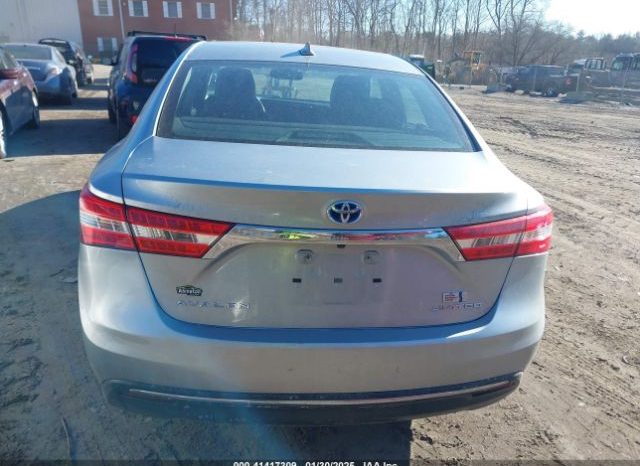 
								TOYOTA AVALON 2015 HYBRID LIMITED COLOR SILVER full									
