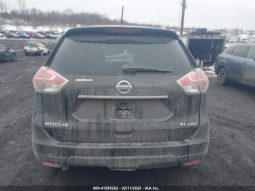 NISSAN ROGUE 2016 SL 4WD GREEN COLOR
