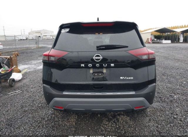 
								NISSAN ROGUE 2023 SV 4WD BLACK COLOR full									