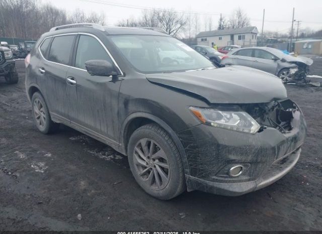 
								NISSAN ROGUE 2016 SL 4WD GREEN COLOR full									