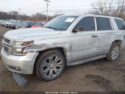 CHEVROLET TAHOE 2015 LT SILVER