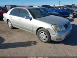 LEXUS LS430 2001 SILVER