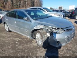 TOYOTA AVALON 2015 HYBRID LIMITED COLOR SILVER