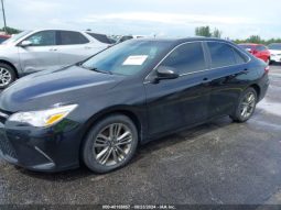 TOYOTA CAMRY 2015 SE BLACK