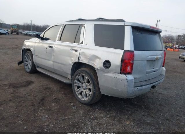 
								CHEVROLET TAHOE 2015 LT SILVER full									