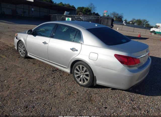 
								TOYOTA AVALON 2011 SILVER full									