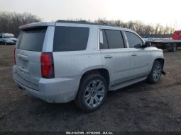 CHEVROLET TAHOE 2015 LT SILVER